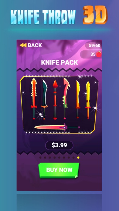 Knife Throw 3D سکرین شاٹس