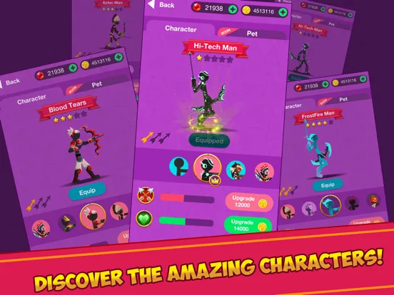 Ảnh chụp màn hình của Stickman Epic Archer iPad 