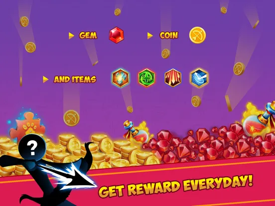 Ảnh chụp màn hình của Stickman Epic Archer iPad 