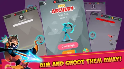 Ảnh chụp màn hình của Stickman Epic Archer