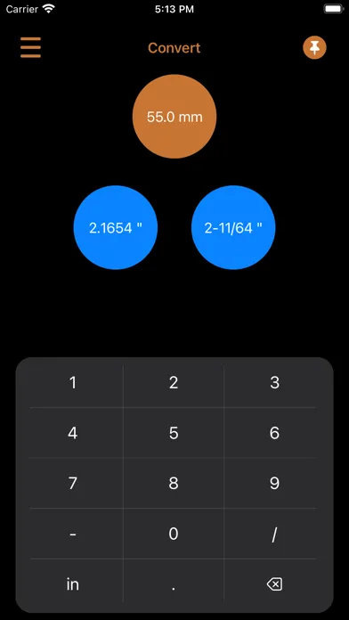 Captures d'écran de SM Calculator