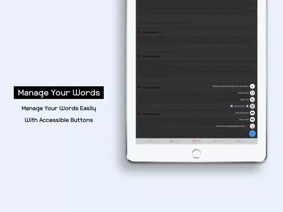 Finance Vocab iPad  Ekran Görüntüleri