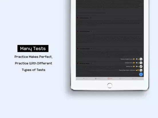 Finance Vocab iPad  Ekran Görüntüleri