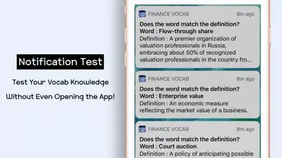 Finance Vocab Ekran Görüntüleri