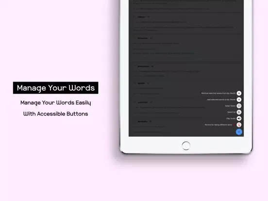 GMAT Vocabulary Words Test iPad 应用截图