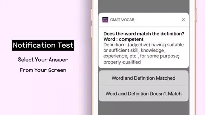 GMAT Vocabulary Words Test应用截图
