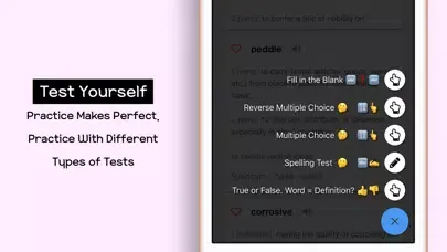 GMAT Vocabulary Words Test应用截图