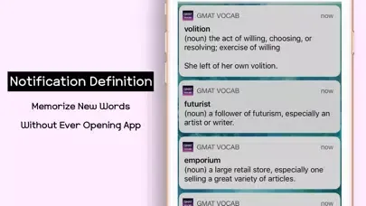 GMAT Vocabulary Words Test应用截图
