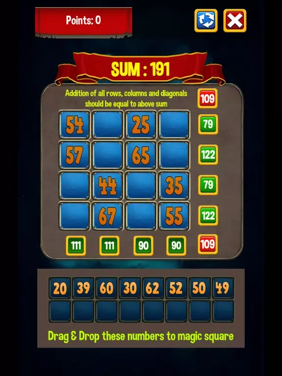 Capturas de tela do Infinite Magic Square Puzzle iPad 