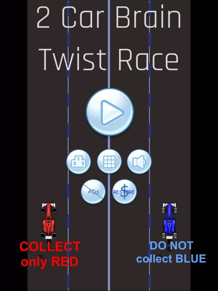 Capturas de tela do 2 Car Brain Twist Race iPad 