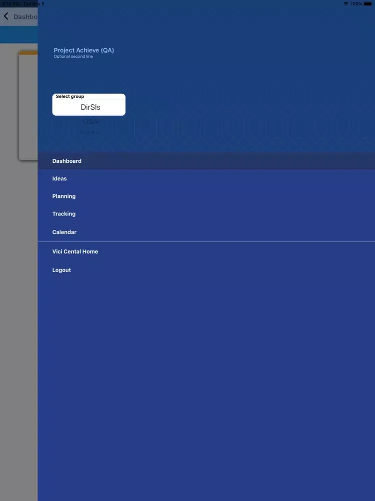 Vici Project iPad  Ekran Görüntüleri