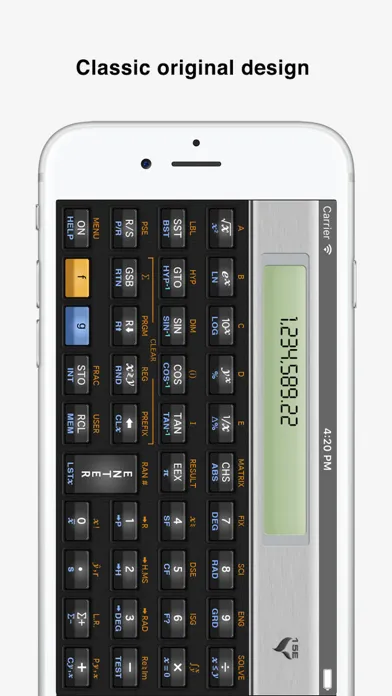 Tangkapan layar 15C Pro Scientific Calculator