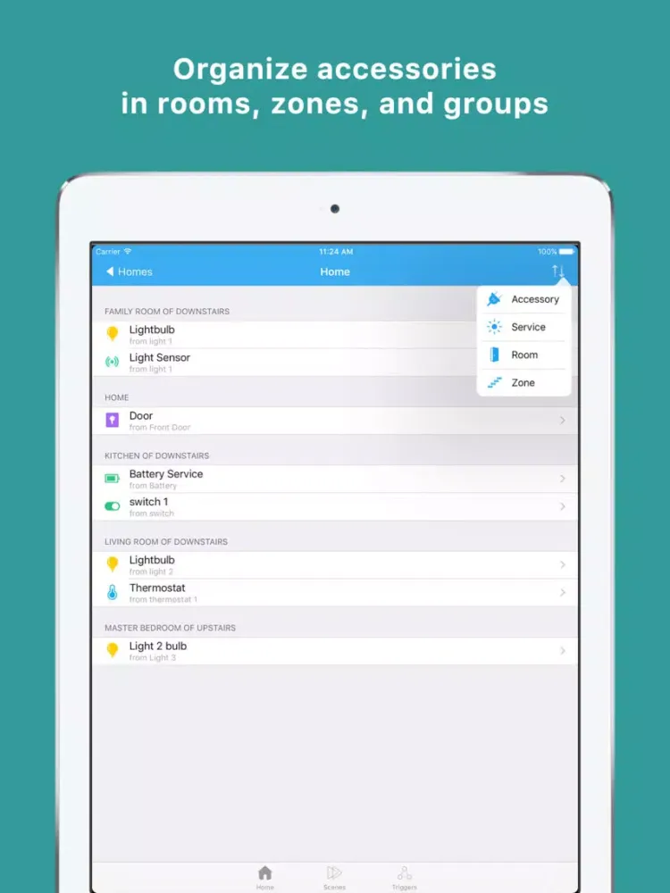 myHome Plus - Control for Nest, WeMo, and HomeKit iPad  سکرین شاٹس