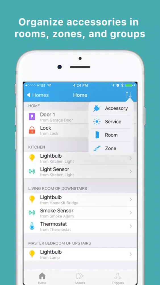 myHome Plus - Control for Nest, WeMo, and HomeKit سکرین شاٹس