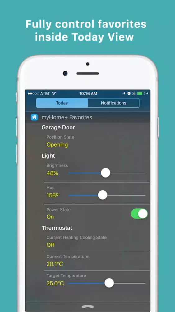 myHome Plus - Control for Nest, WeMo, and HomeKit سکرین شاٹس