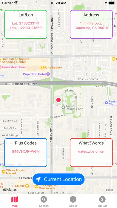 The Location App Ekran Görüntüleri