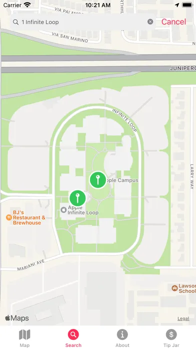 The Location App Ekran Görüntüleri