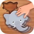 Animal Wooden Puzzle - Riddles