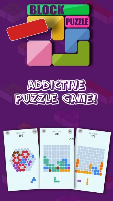 Captures d'écran de Block Puzzle – Brain Game