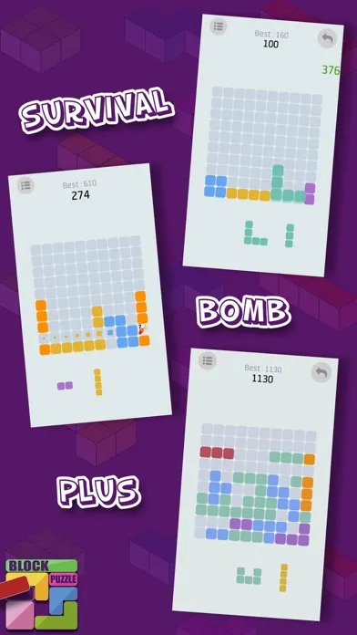 Captures d'écran de Block Puzzle – Brain Game
