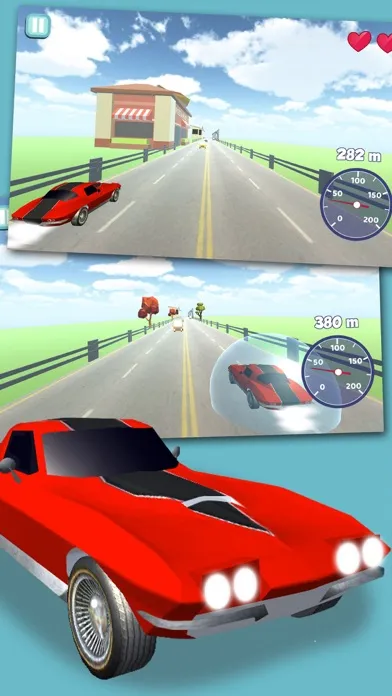 Turbo Cars 3D - Dodge Game of Avoid Car Obstacles Screenshots