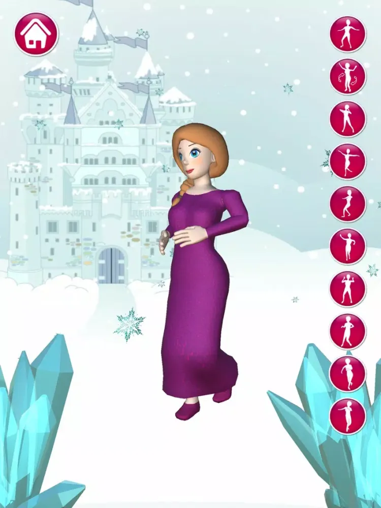 Dance with Snow Queen Princess Dancing Game – Pro iPad  Screenshots