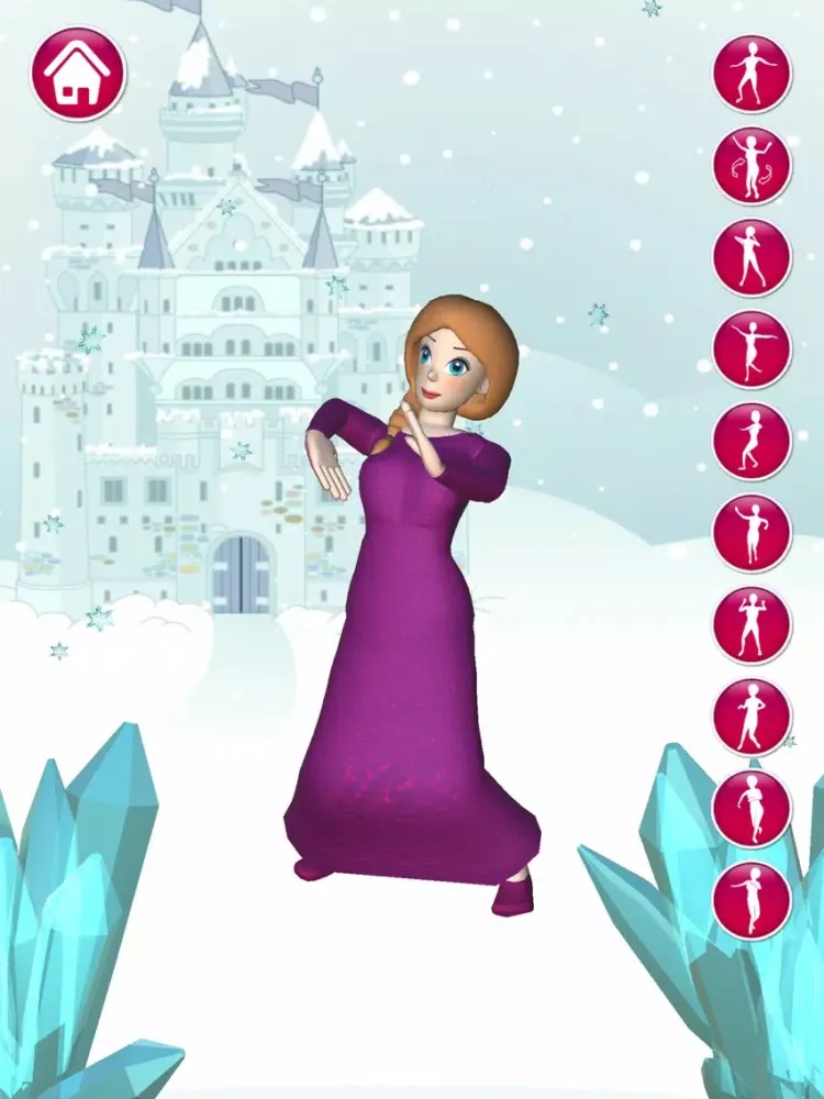 Dance with Snow Queen Princess Dancing Game – Pro iPad  Screenshots