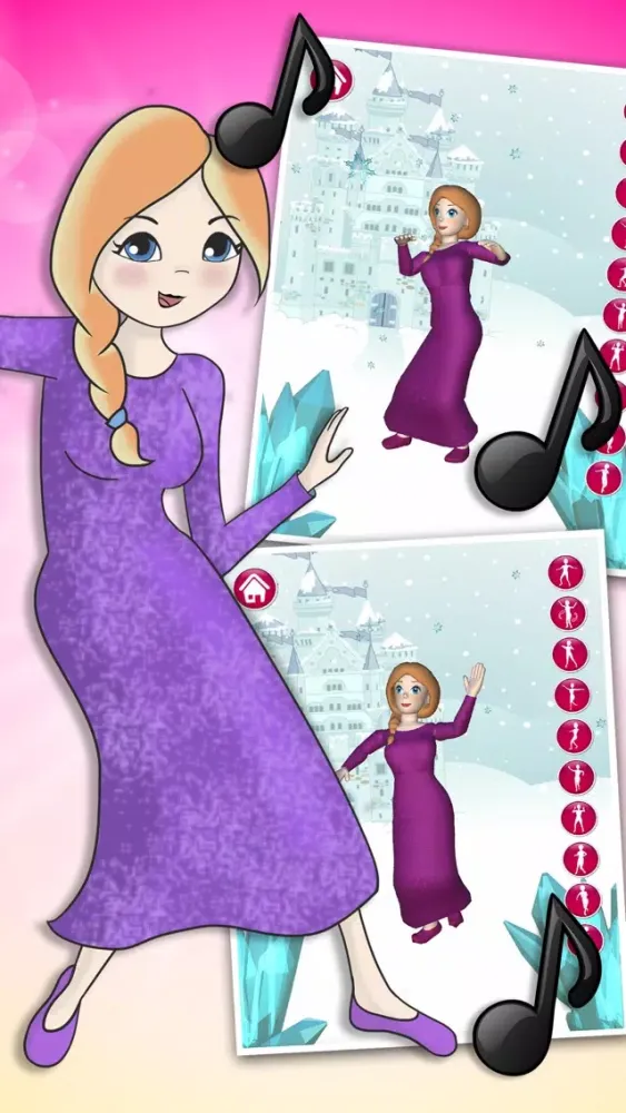 Dance with Snow Queen Princess Dancing Game – Pro Screenshots