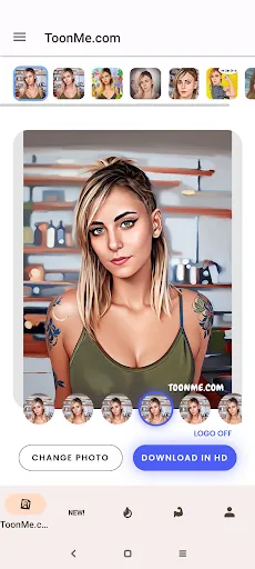ToonMe - cartoons from photos Ekran Görüntüleri