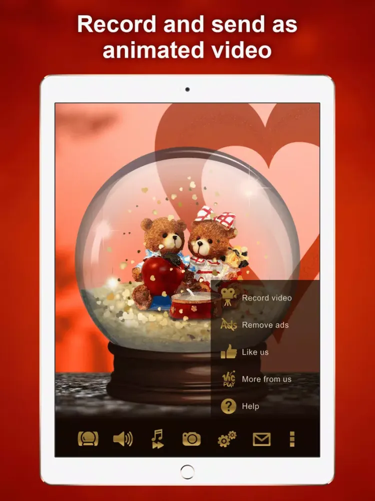 Love Globe iPad  Screenshots