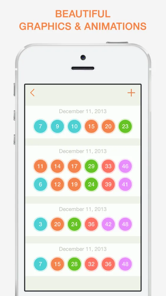 The Lottery - Lucky Numbers Generator and Simulator স্ক্রিনশট