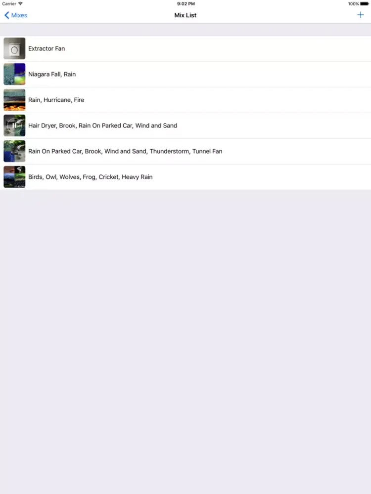 Capturas de pantalla de Melodies - Relax Sleep Sound iPad 
