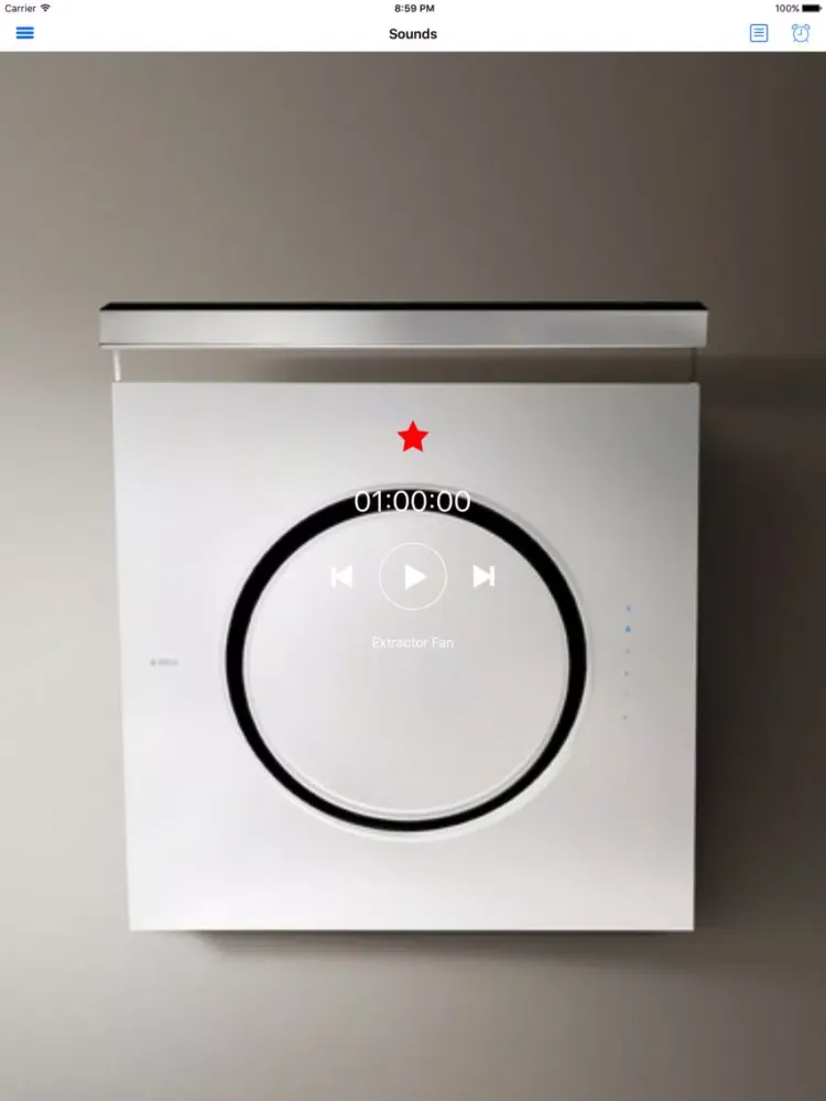 White Noise Sleep Sound Pro iPad 应用截图