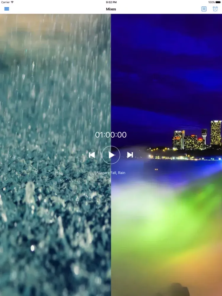 White Noise Sleep Sound Pro iPad 应用截图