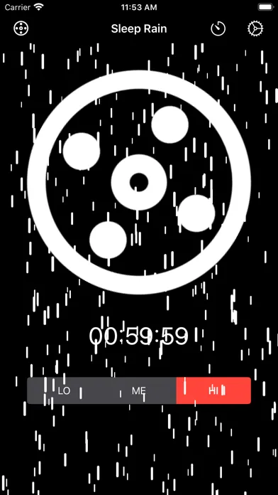 Captures d'écran de Bedtime Sleep Rain