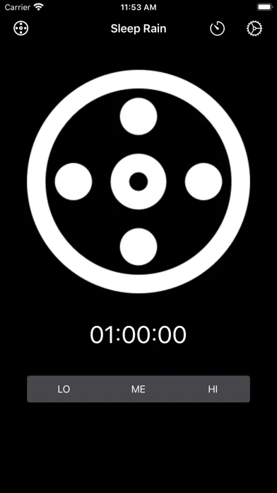 Captures d'écran de Bedtime Sleep Rain