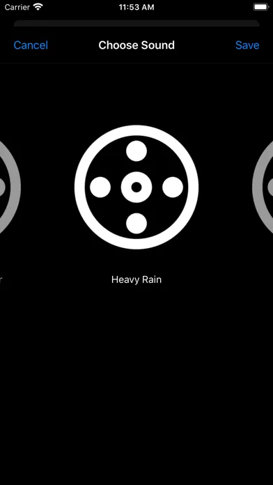 Captures d'écran de Bedtime Sleep Rain