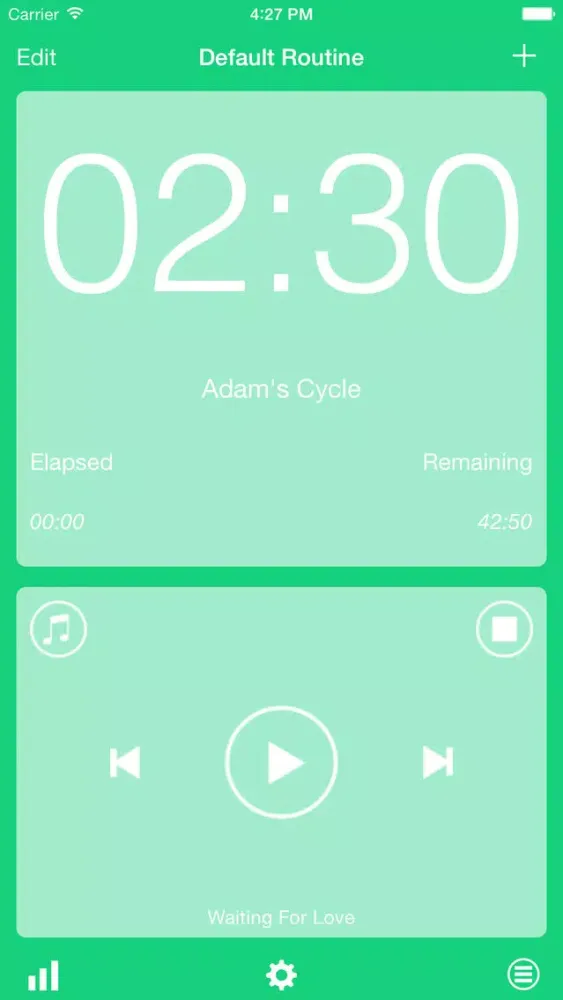 ภาพหน้าจอของ Interval Timer Pro Training