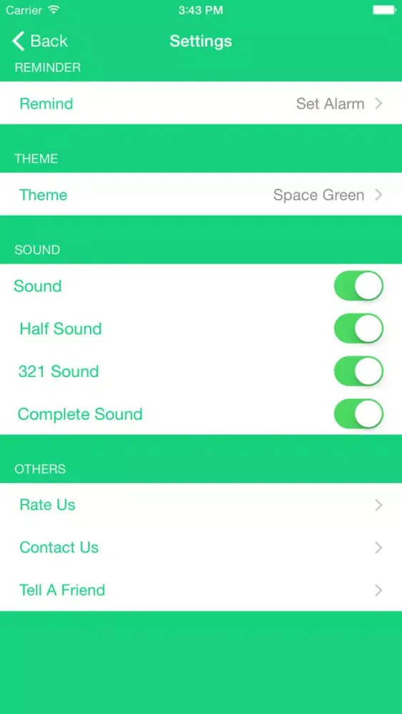 ภาพหน้าจอของ Interval Timer Pro Training