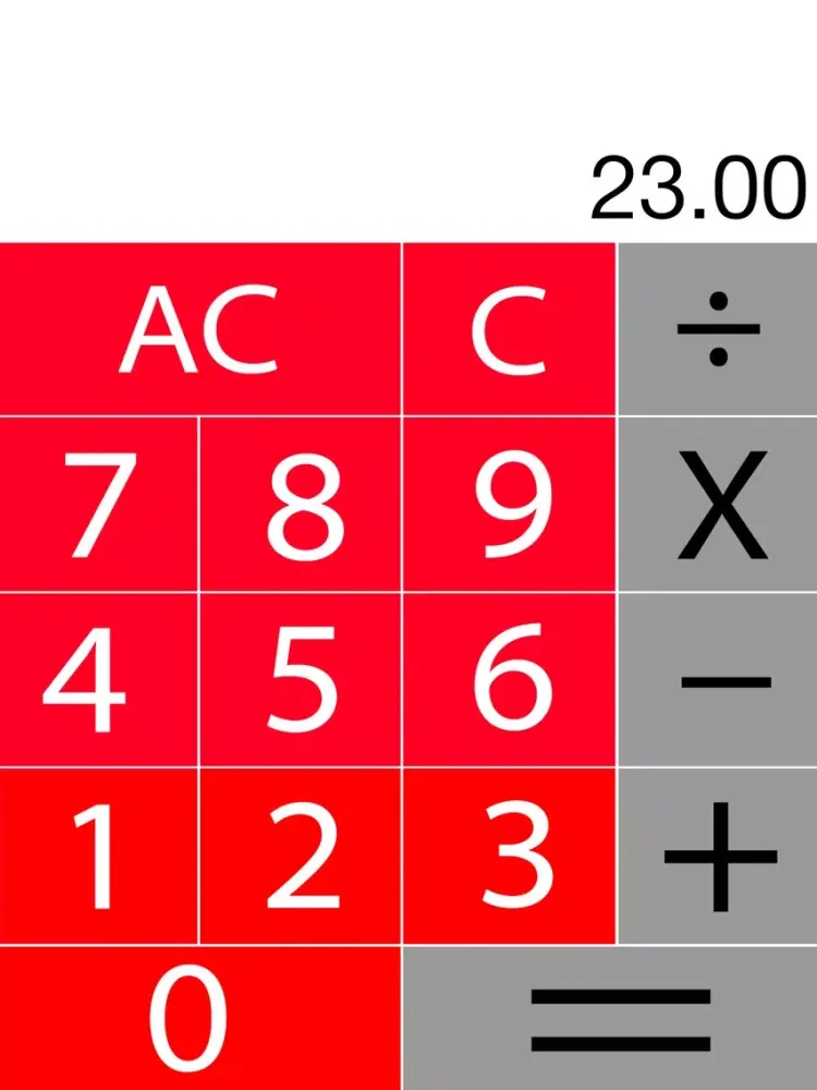 Capturas de pantalla de Calculator Free!! iPad 