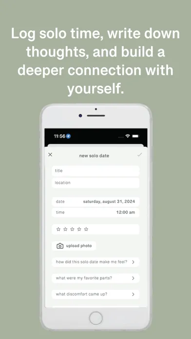 ภาพหน้าจอของ soulo: take yourself on a date