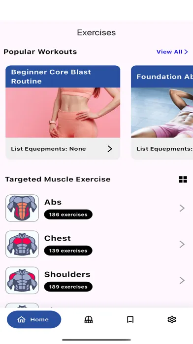 Zrzuty ekranu Gym Workouts & Planner Pro