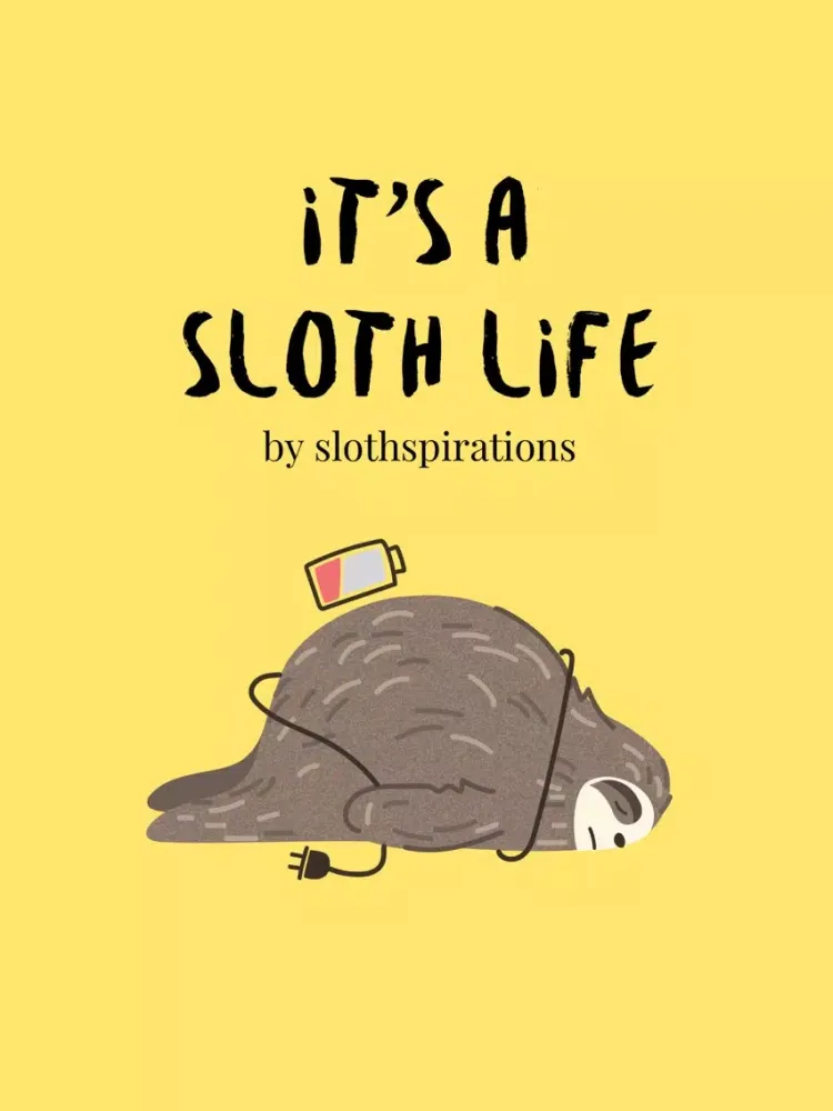 ภาพหน้าจอของ It's a Sloth Life Stickers iPad 