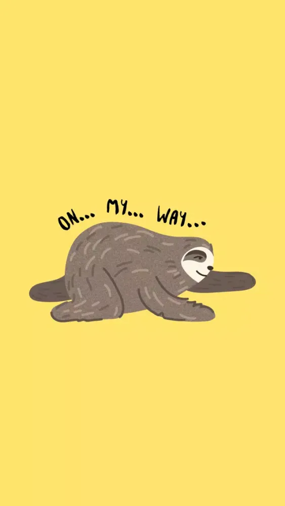 ภาพหน้าจอของ It's a Sloth Life Stickers