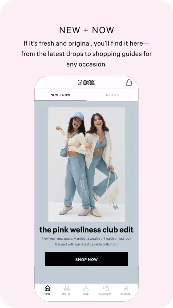 Victoria's Secret PINK Apparel سکرین شاٹس