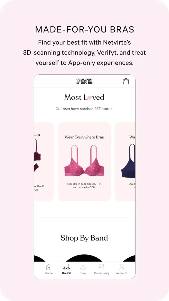 Victoria's Secret PINK Apparel سکرین شاٹس