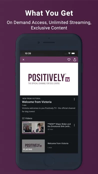Capturas de pantalla de Positively TV