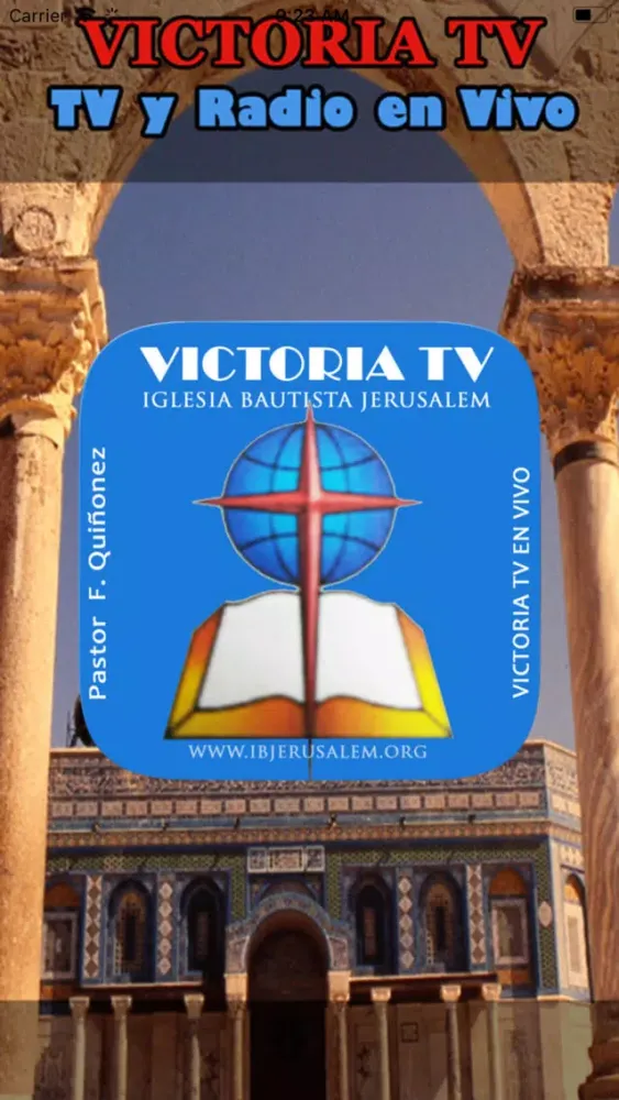 Capturas de tela do Victoria TV