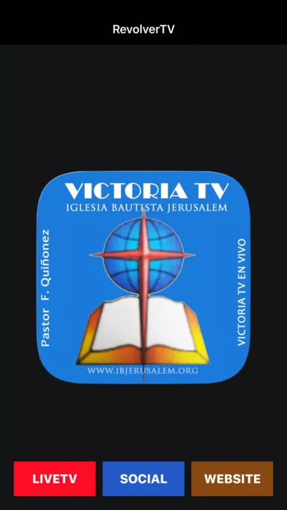 Capturas de tela do Victoria TV