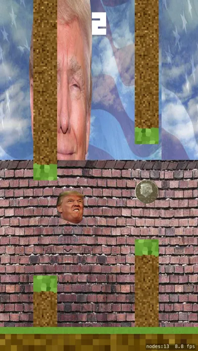 Скриншоты Flappy Trump - a flying Trump Game